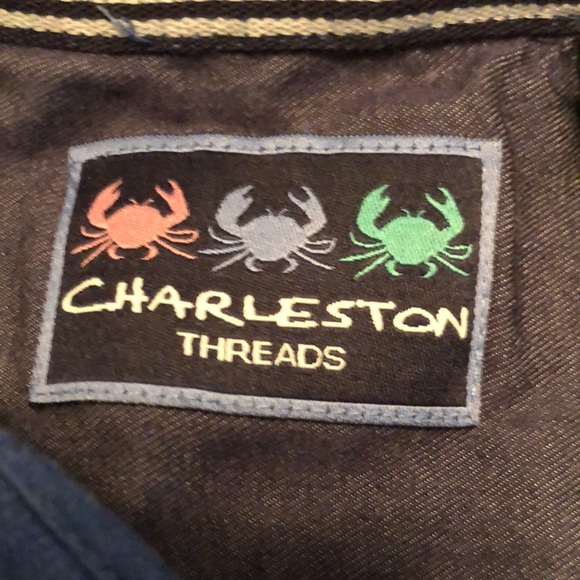 Charleston Threads Color Block Soft Polo Shirt XXL - Picture 5 of 9